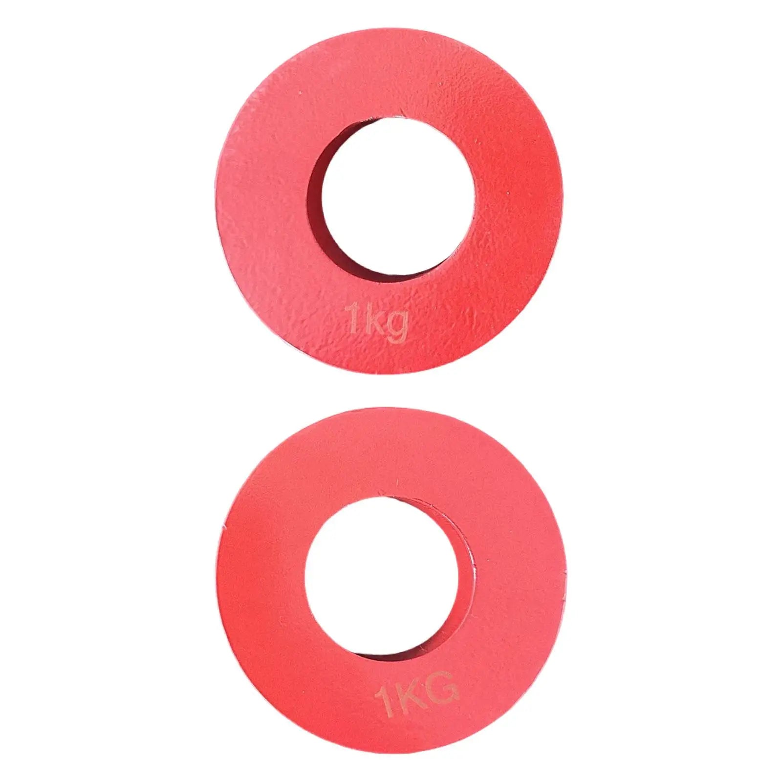 2 Pieces Barbell Plates Easy to Store