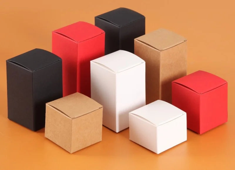 50pcs Multi size Folding Small Gift Boxes