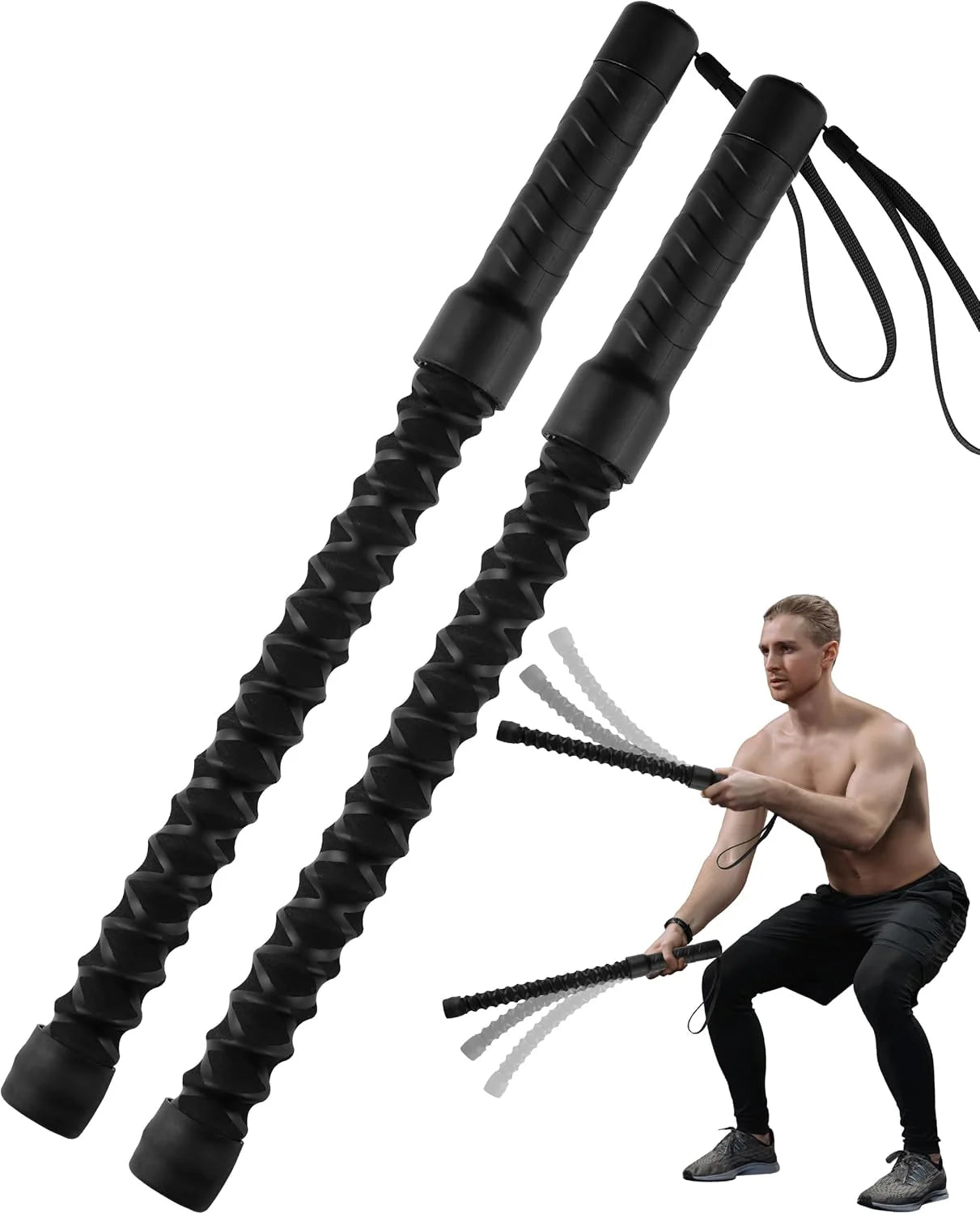 Ropeless Battle Ropes for Home Gym