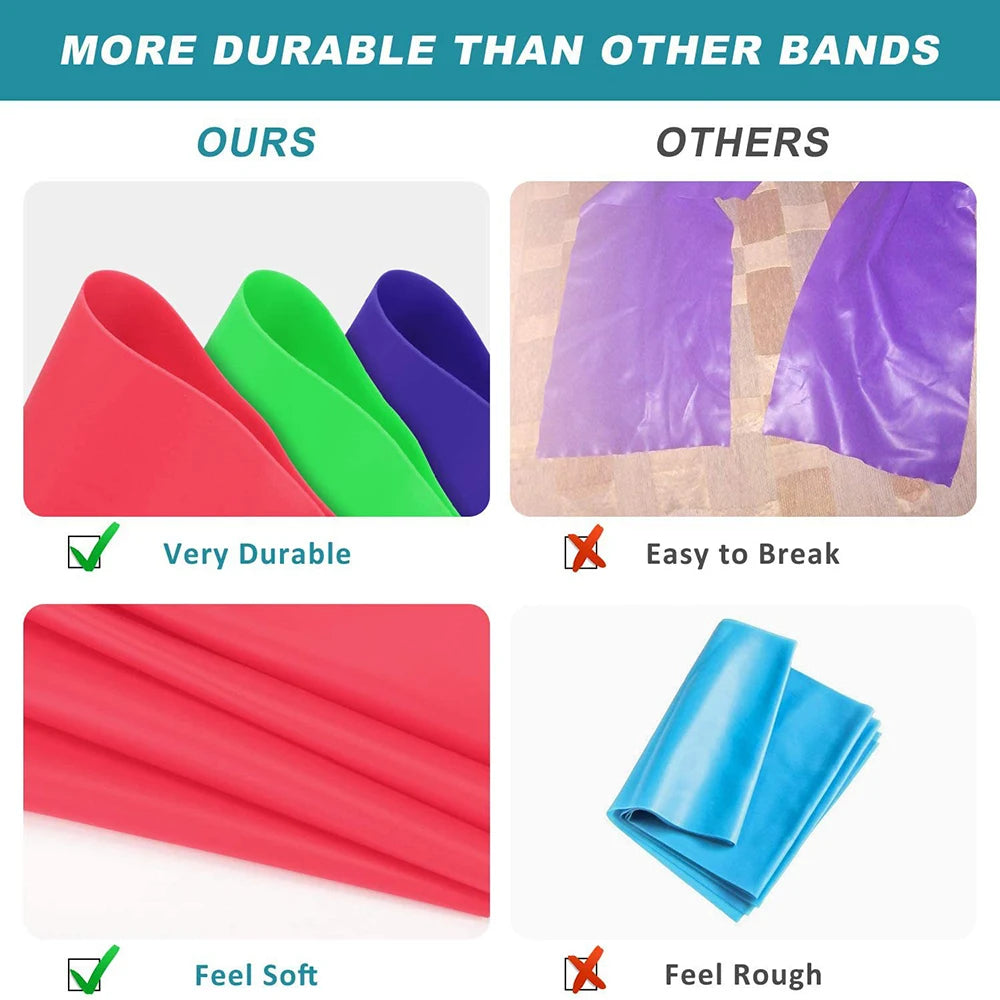 Yoga Sport Resistance Bands Pilates