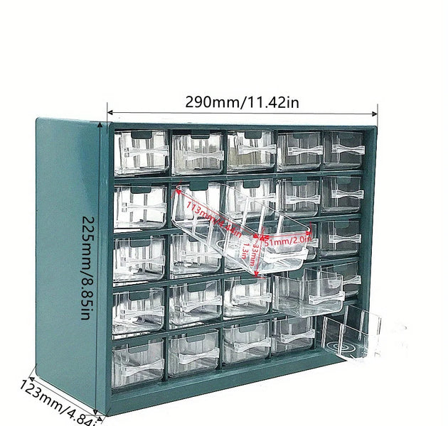 25 Multi-grid Drawer Parts Box