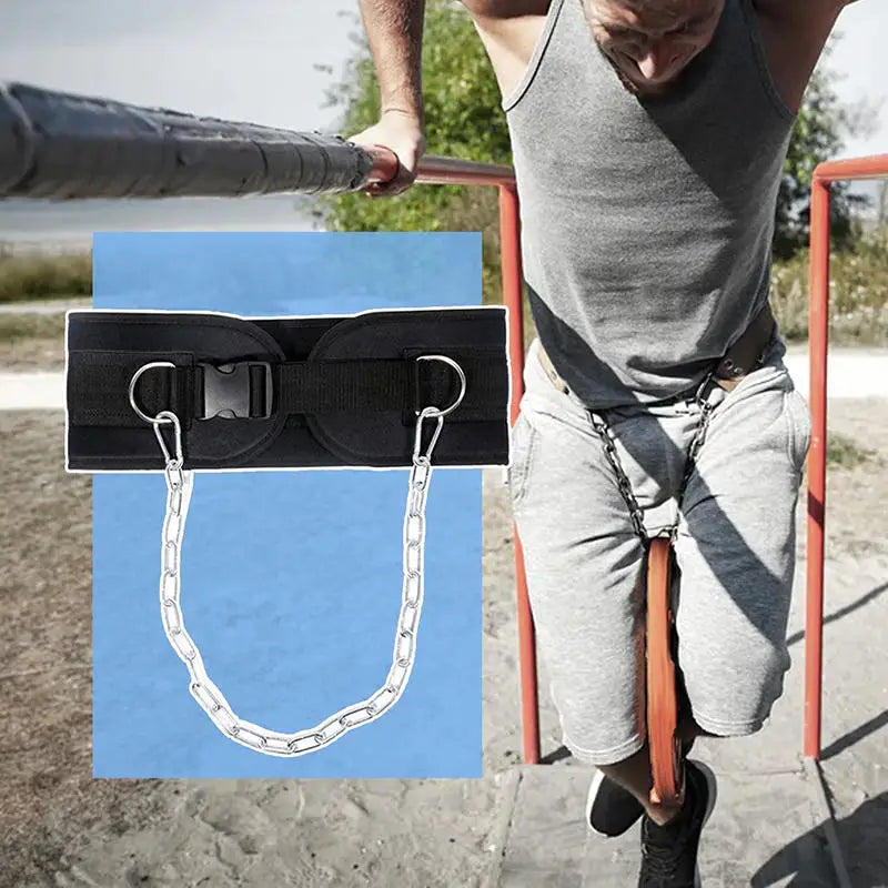 Pull Up Weight Belt Iron Chain