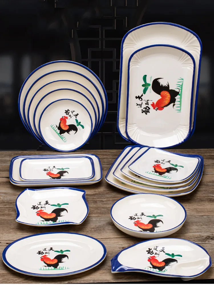 Not Easily Broken Melamine Plate