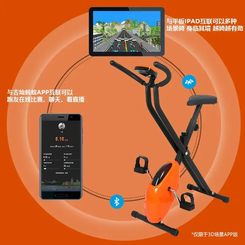 Exercise Bike Home Foldable
