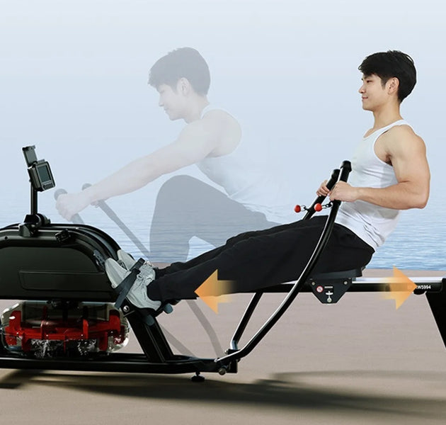 Home double paddle rowing