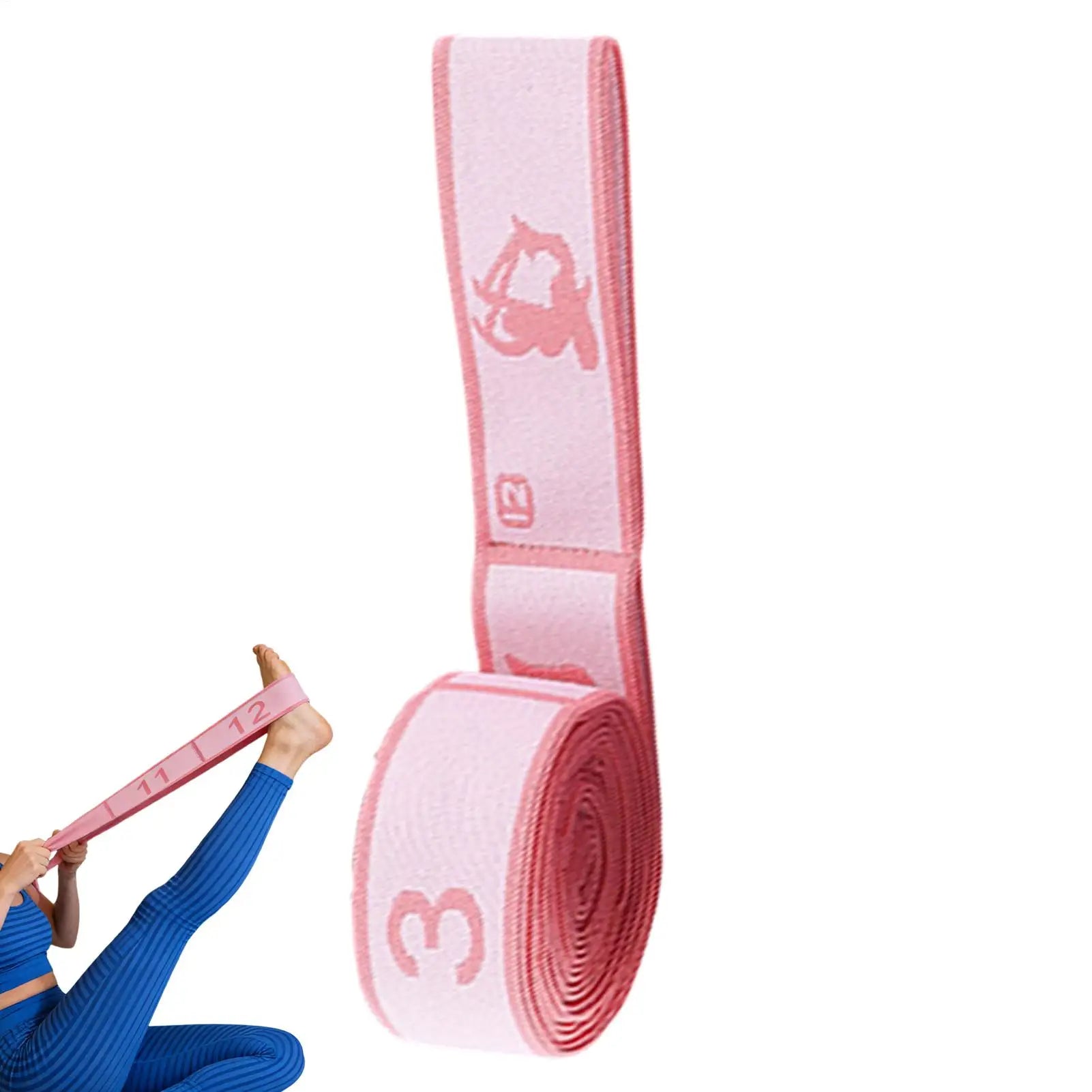 Numbered Fitness Resistance Band