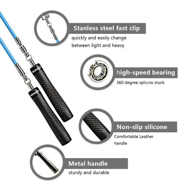 1 Set MOGOLD Professional Jump Rope