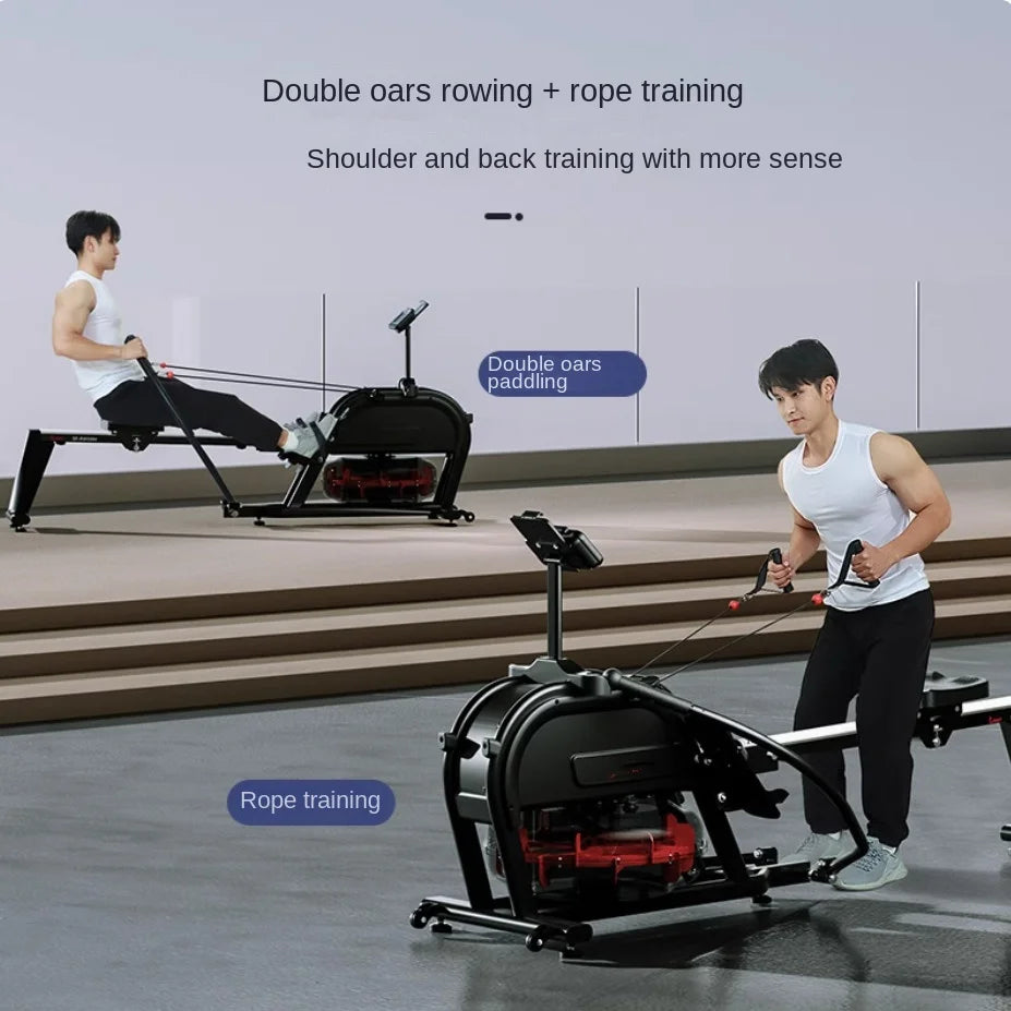 Home double paddle rowing