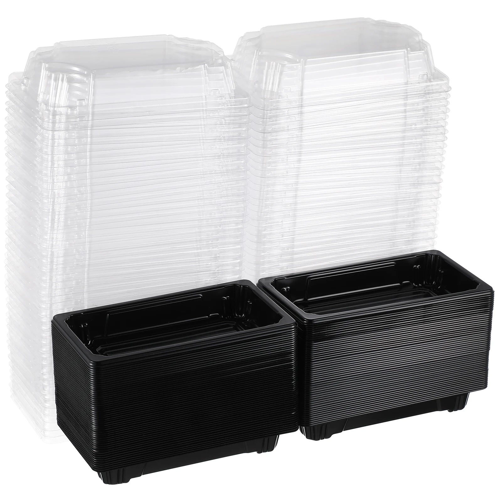 100Pcs Sushi Box Disposable Packing