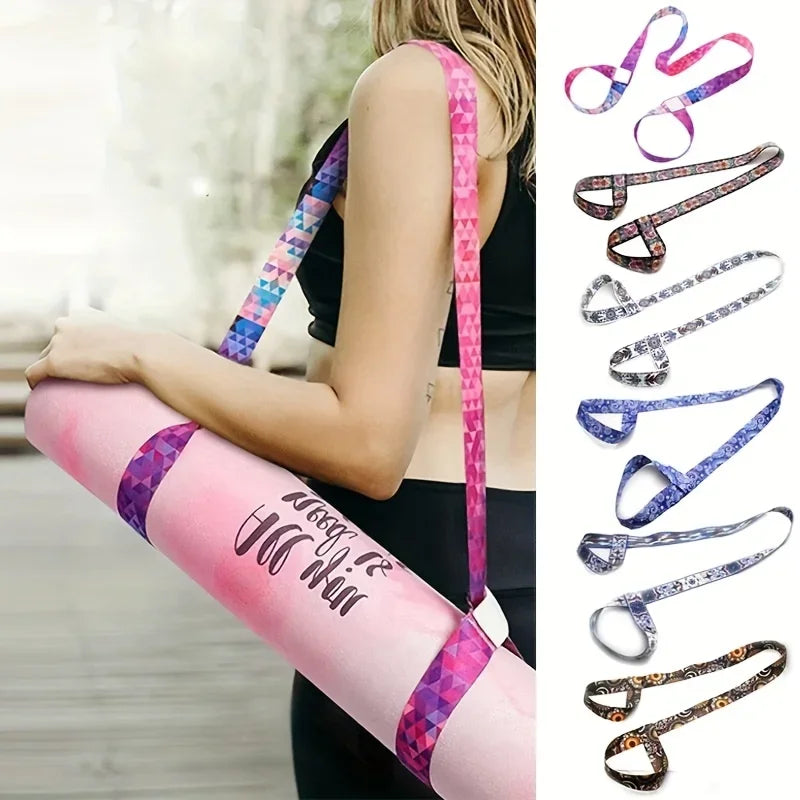 Adjustable Yoga Mat Strap Yoga Mat