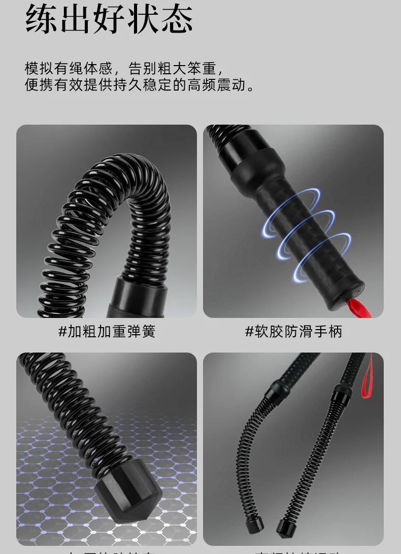 Multifunctional cordless battle rope