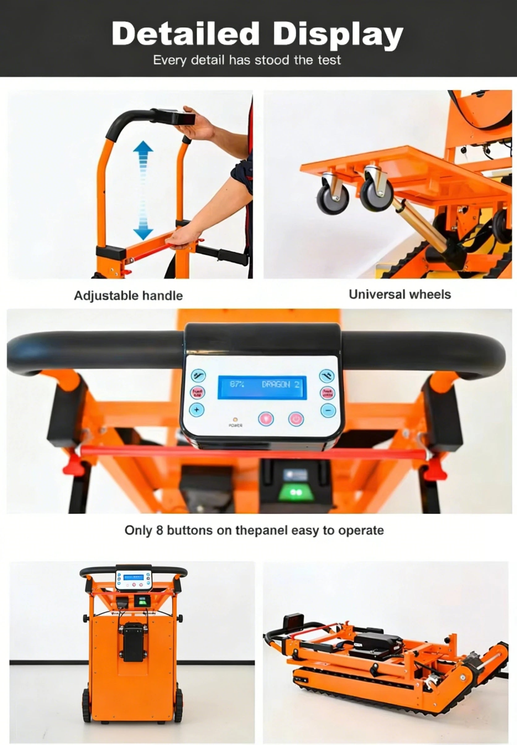 Electric Stair Transportation Aluminium