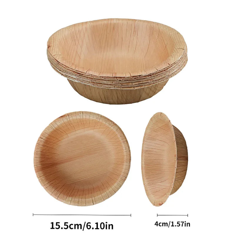 30pcs Disposable Paper Plates