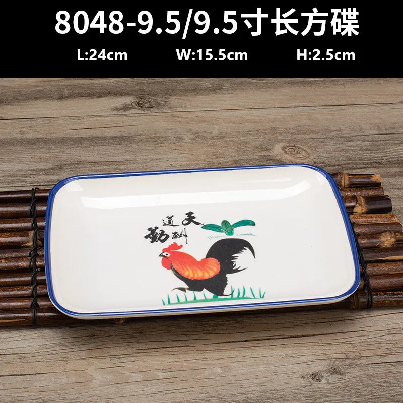 Not Easily Broken Melamine Plate