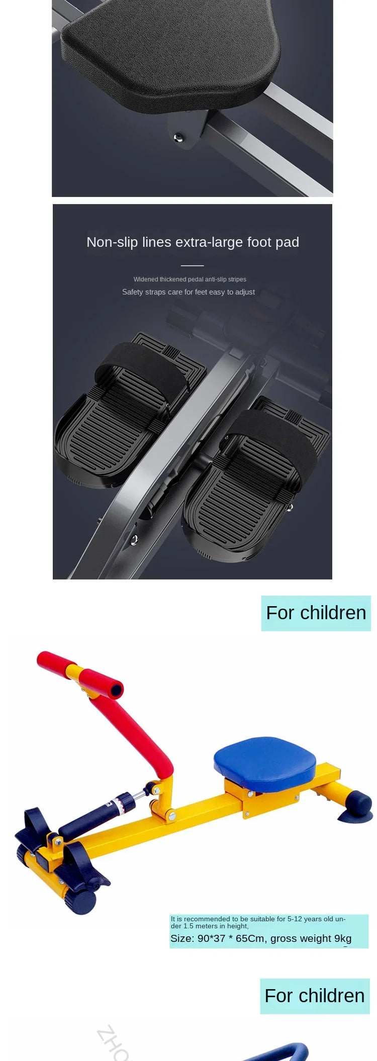 Simulated Rowing Machine