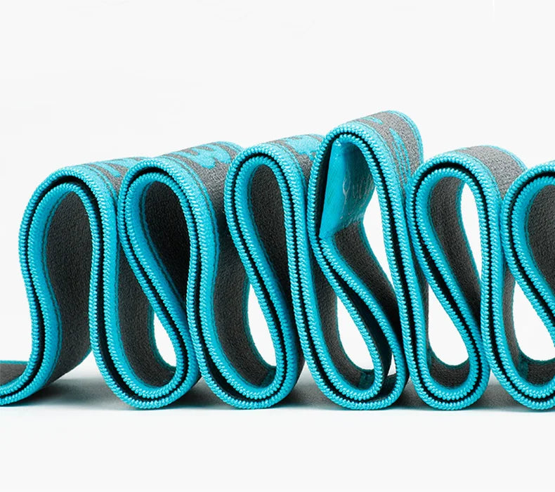 Elastic Yoga Stretching Strap with Loops