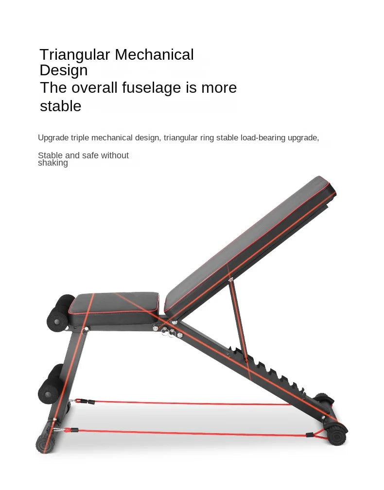 Cooya Folding Dumbbell Bench Fitness