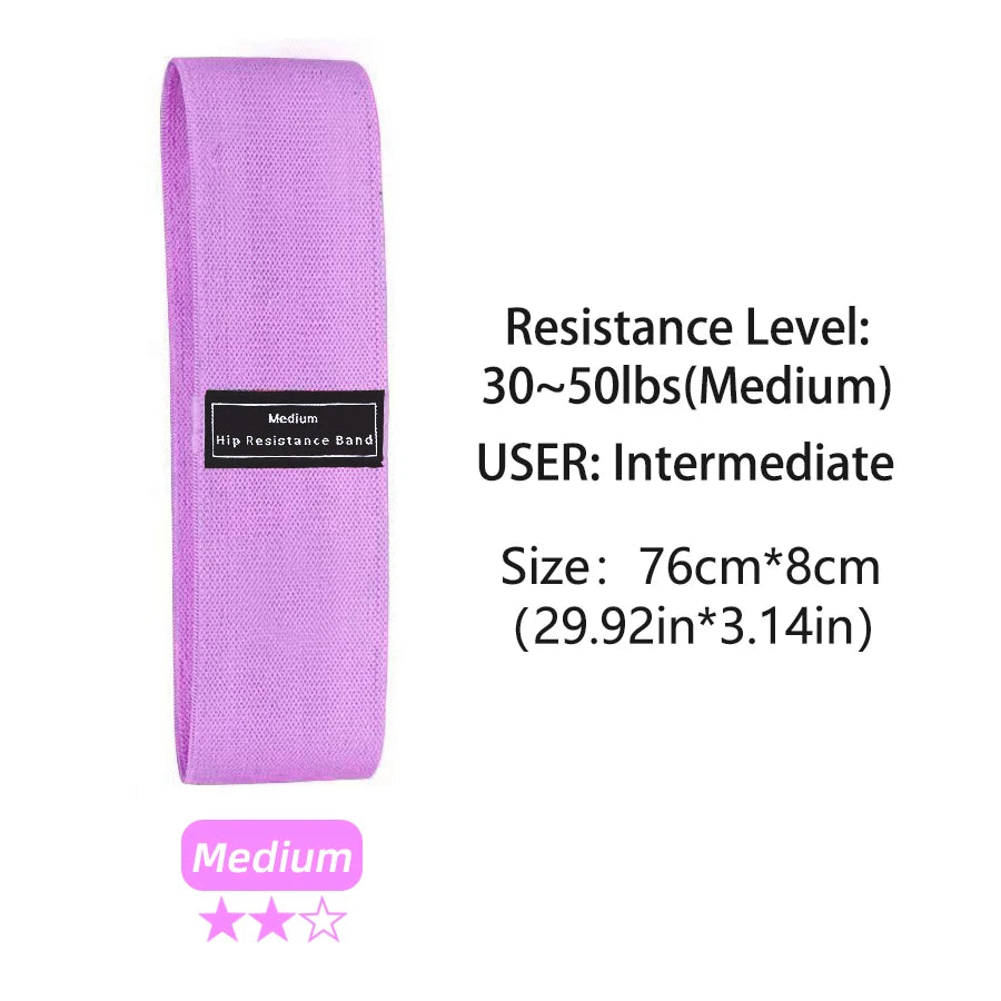 Glute Thigh Elastic Workout Bands