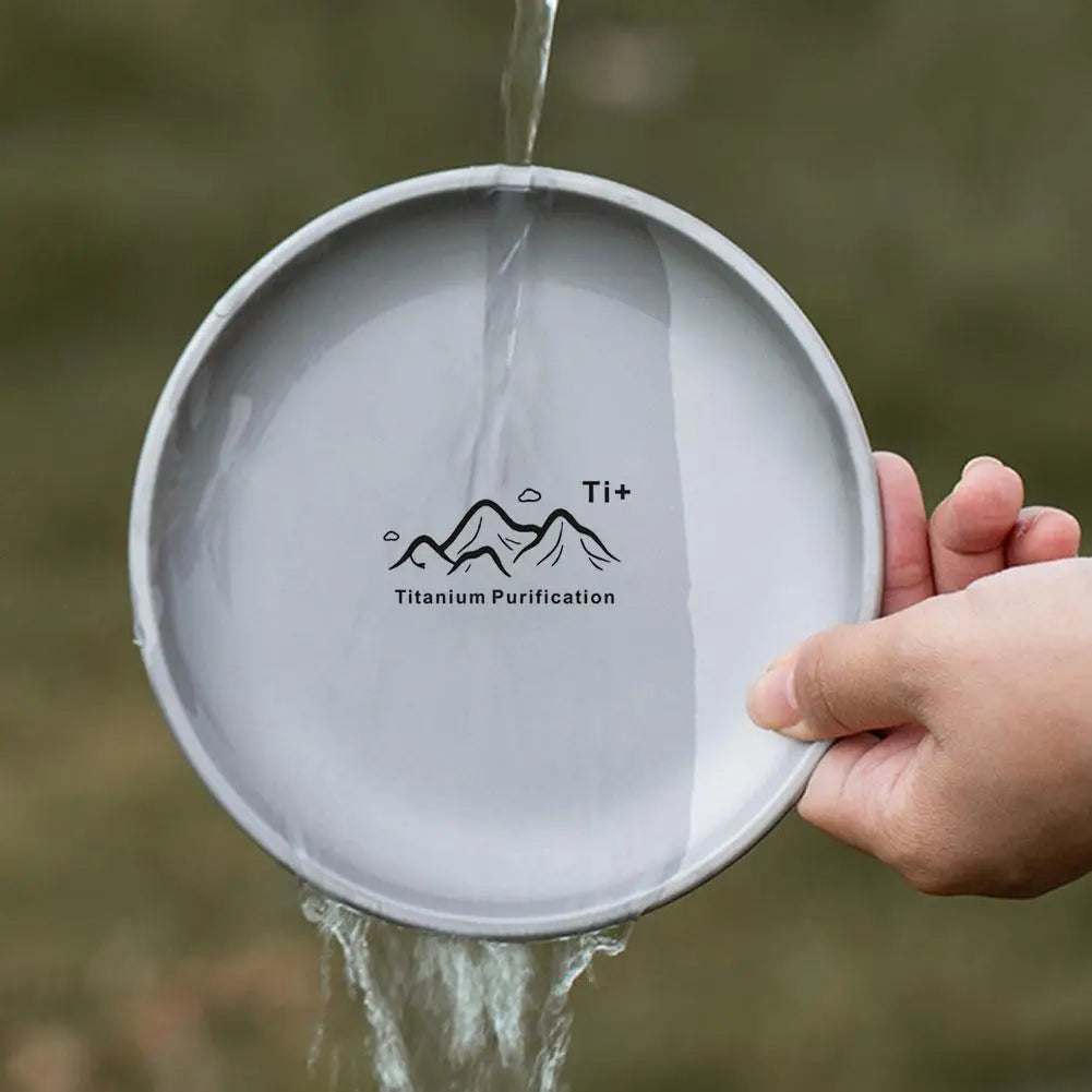Titanium Camping Plate Multi-Purpose