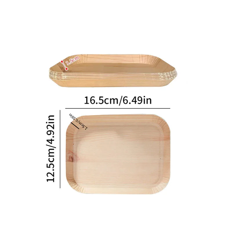 30pcs Disposable Paper Plates