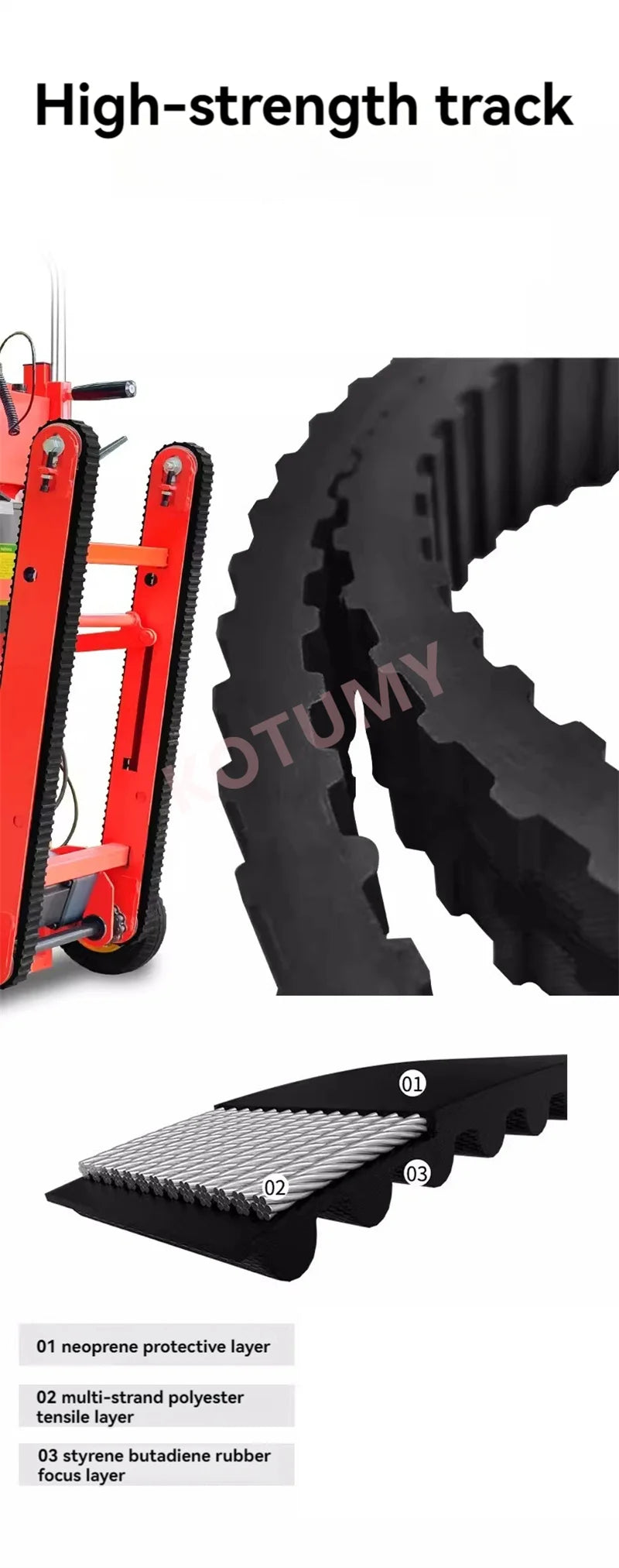 Silent Folding Electric Stair Climbing