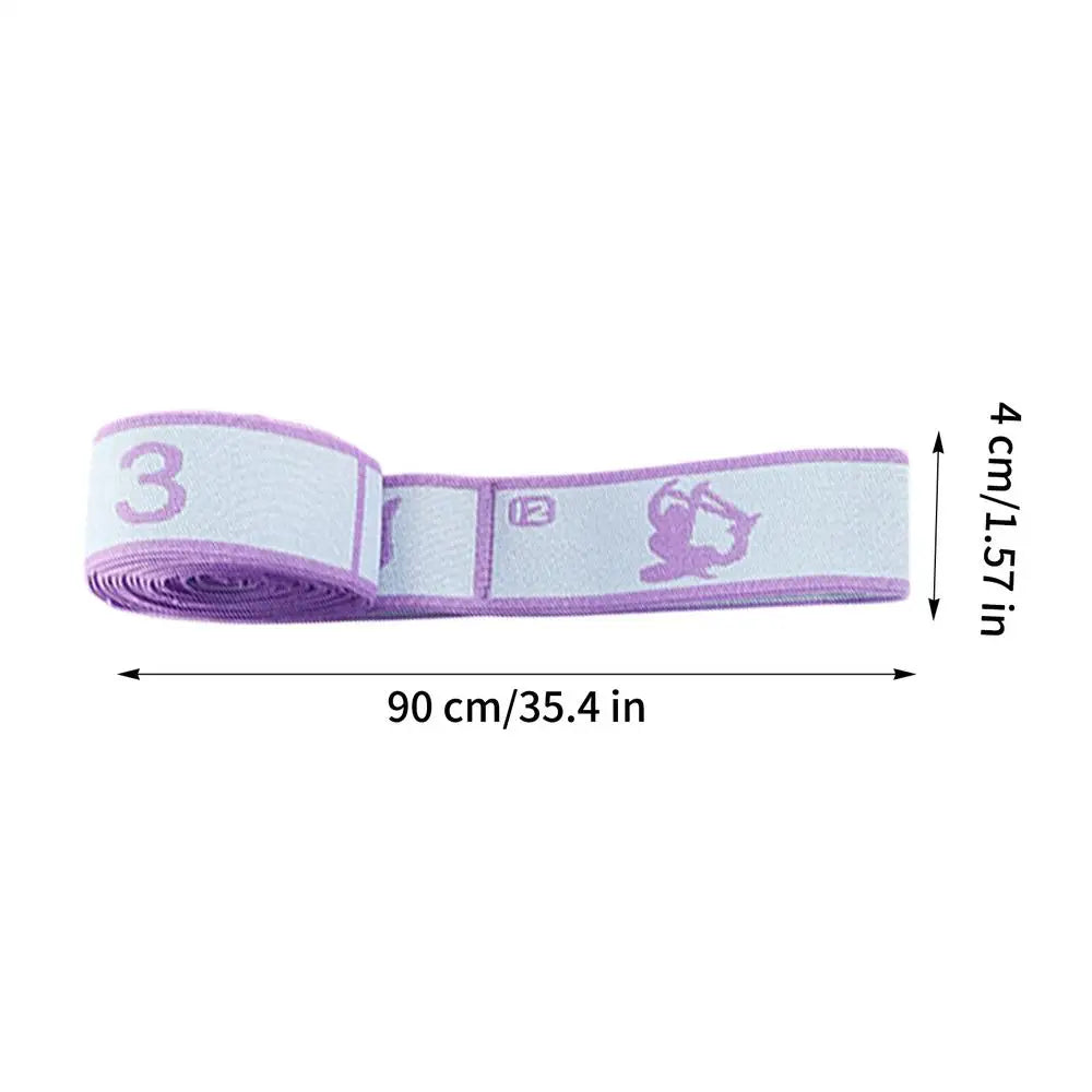 Numbered Fitness Resistance Band