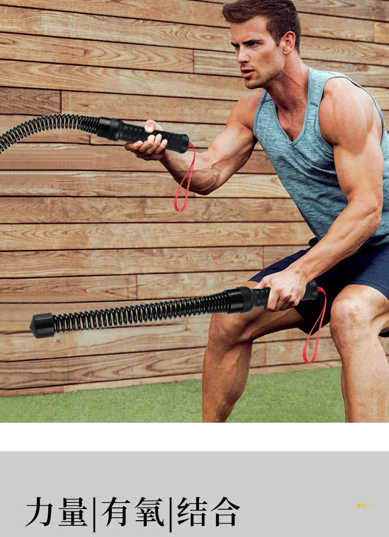 Multifunctional cordless battle rope