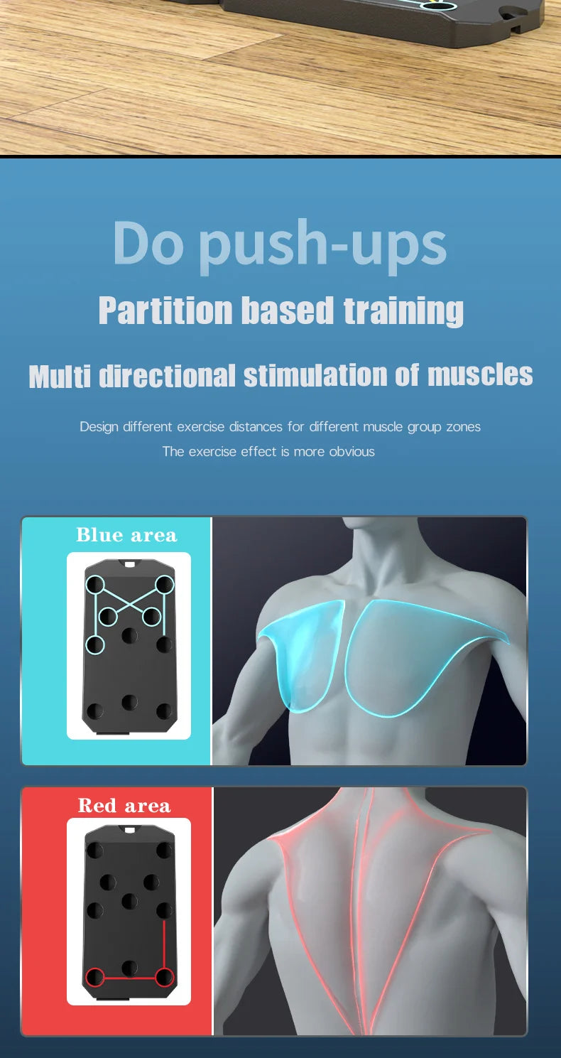 Board Multi-Function Push Up Bar