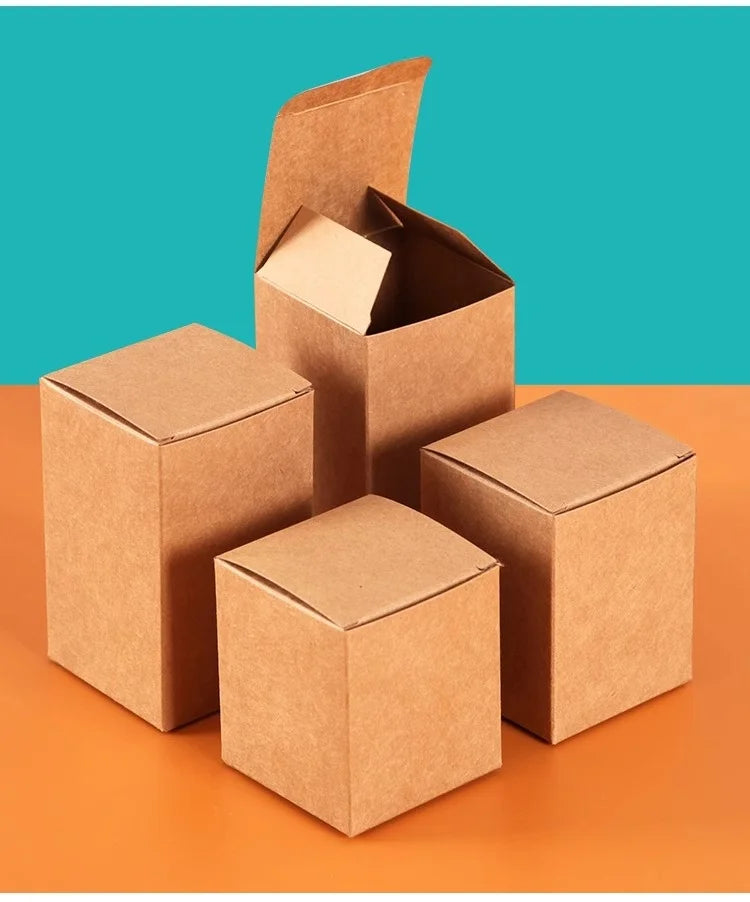 50pcs Multi size Folding Small Gift Boxes