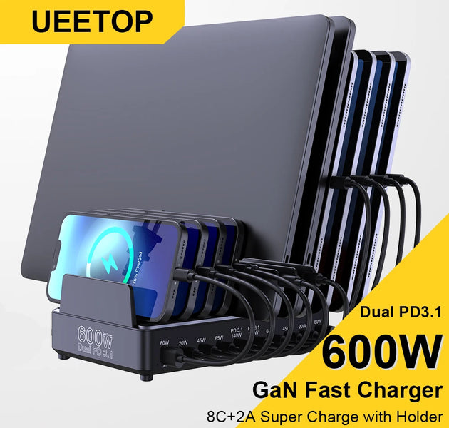 Ueetop 600W Multi USB Fast Charger