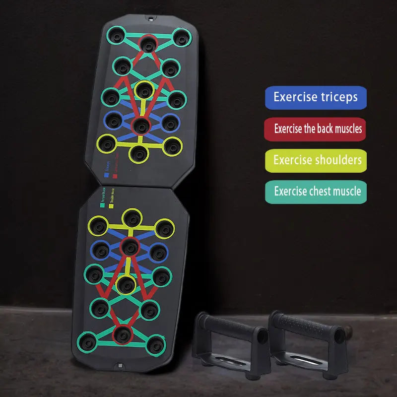 Push-up board, portable multi-function