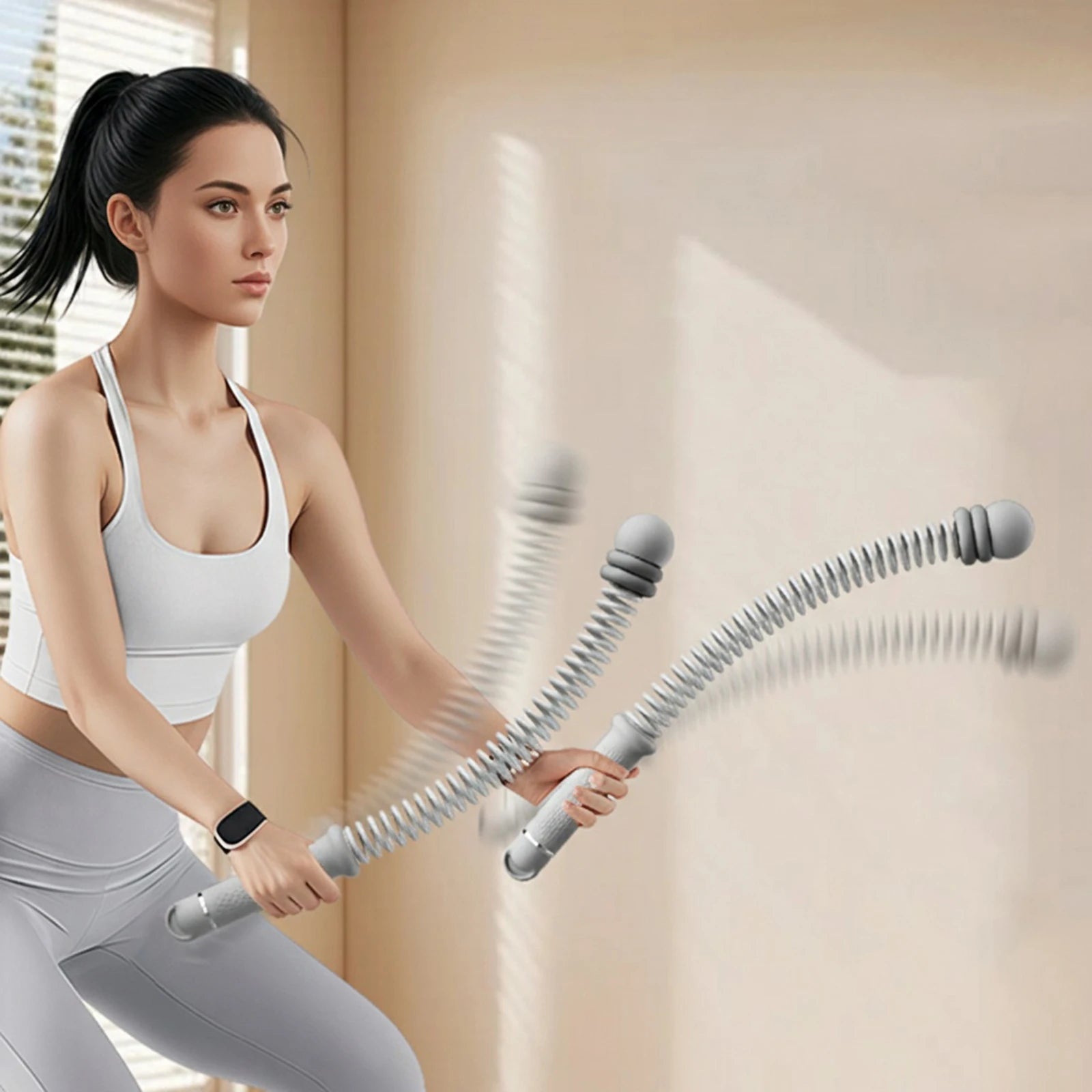 2PCS Ropeless Battle Ropes