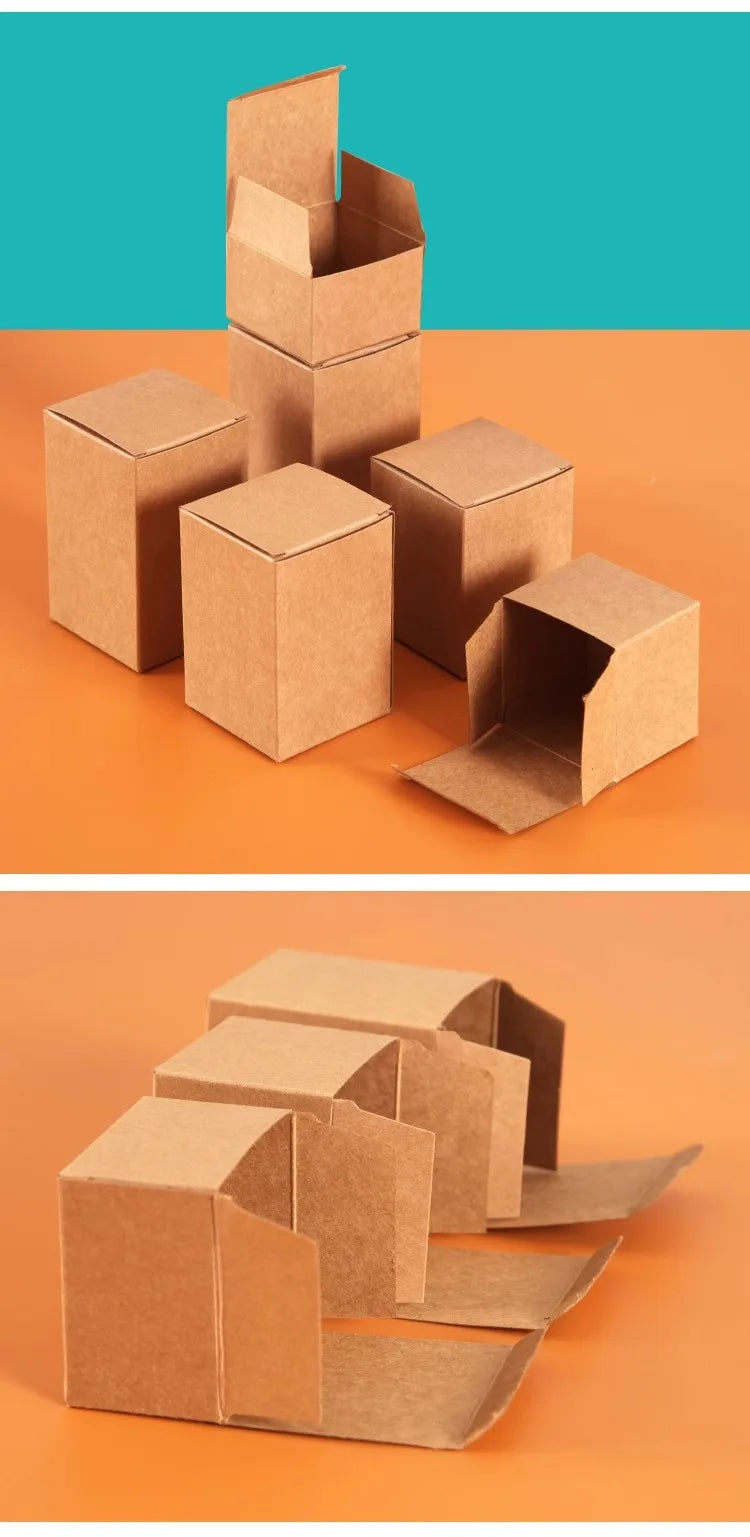 50pcs Multi size Folding Small Gift Boxes