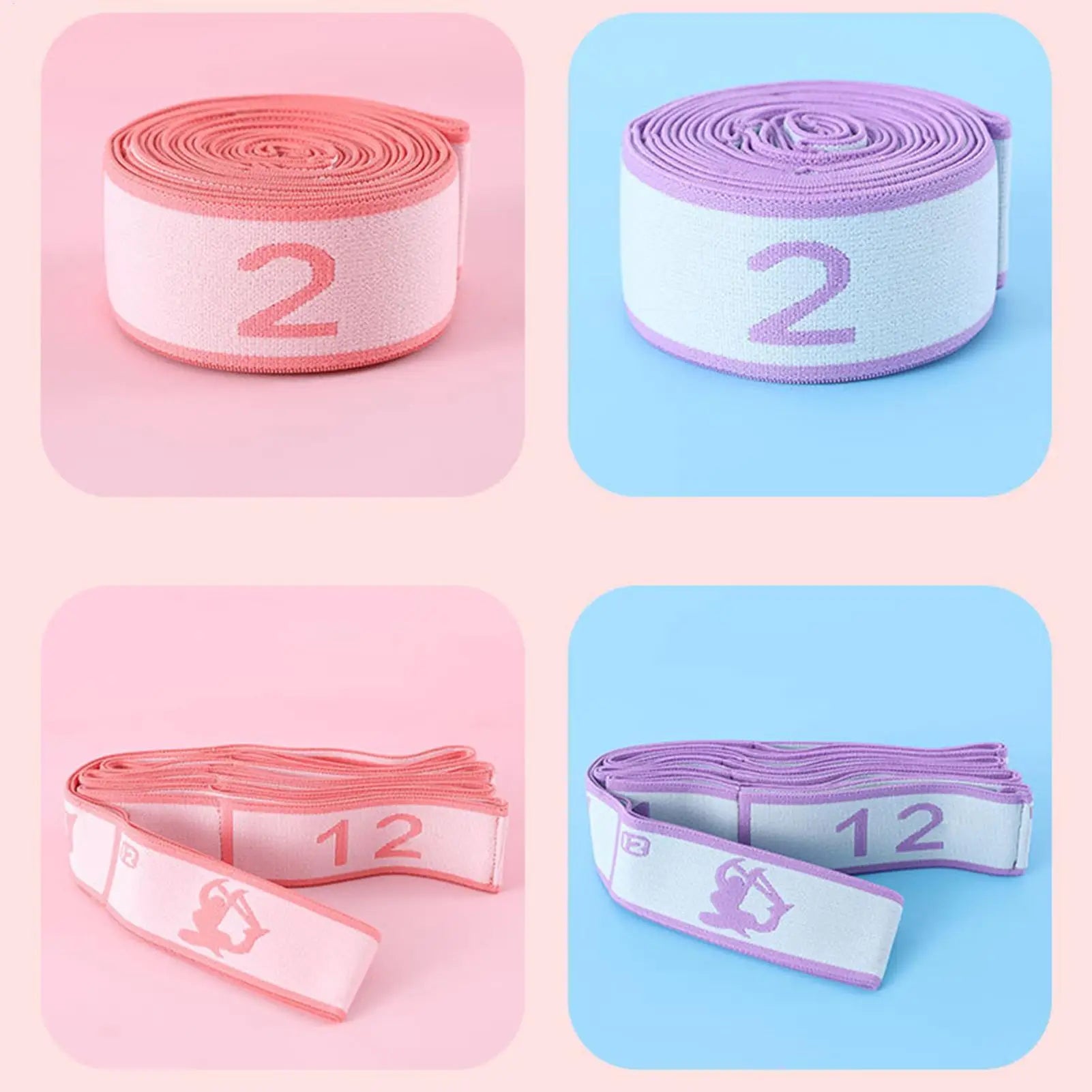 Numbered Fitness Resistance Band