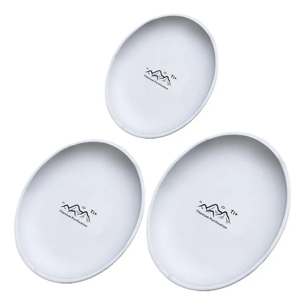 Titanium Camping Plate Multi-Purpose