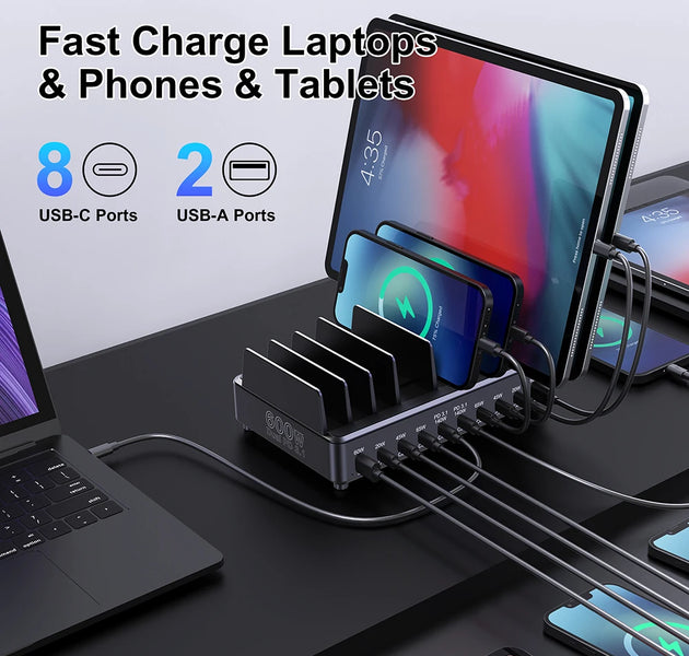 Ueetop 600W Multi USB Fast Charger