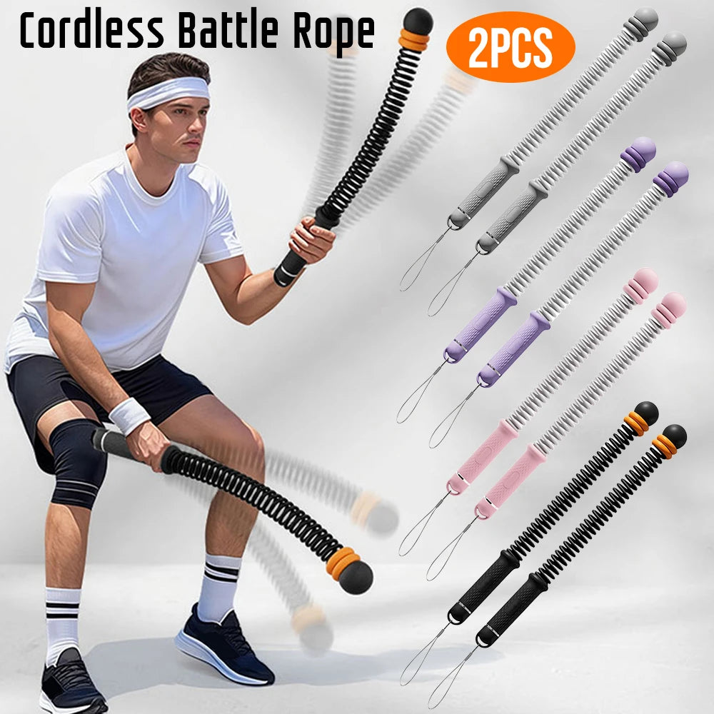 2PCS Ropeless Battle Ropes