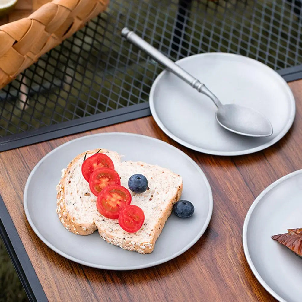 Titanium Camping Plate Multi-Purpose