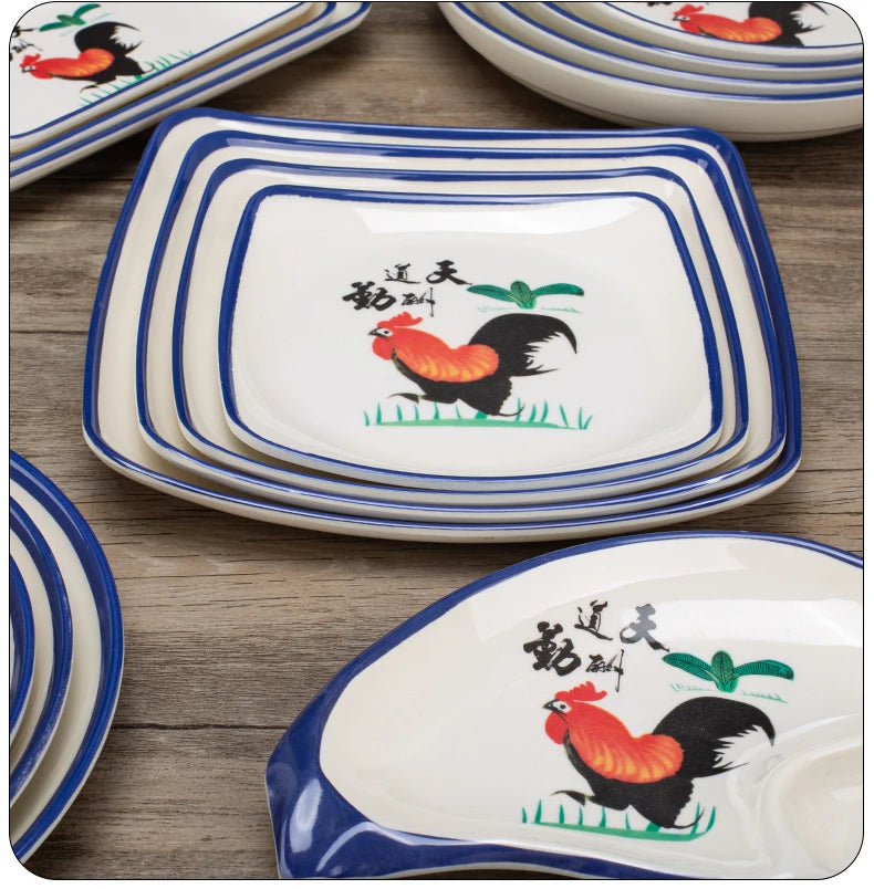 Not Easily Broken Melamine Plate
