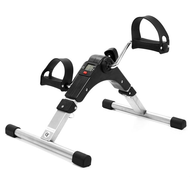Mini Pedal Stepper Exercise Machine LCD Display Indoor Cycling Bike Stepper Treadmill Ttraining Apparatus For Home Office Gym