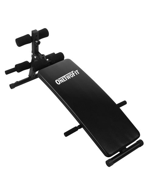 OneTwoFit Bench Press Home Gym Machine Sit Up Abdominal Benches Board Fitness Equipment Workout Bench Banco Musculacion Exercise