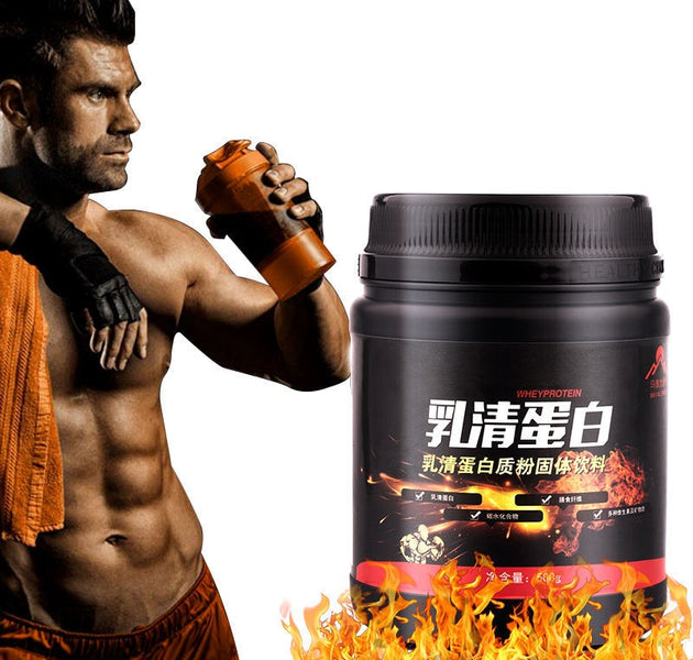 Whey Protein Powder Whey Bodybuilding Sports Fitness Supplement Easy Fast Add Muscle Weight Gainer 1 Bottle of 350g