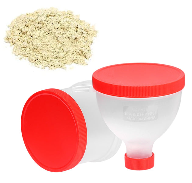 200MLProtein Powder Funnel Gym Partner Water Bottle Protein Shaker Bottles Fitness Supplement Box Nutrition Storage Container