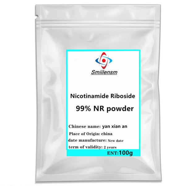 Hot sale high quality NR 99% Nicotinamide Riboside Powder Chloride Supplement body vitamin B6 absorption of protein free shippin