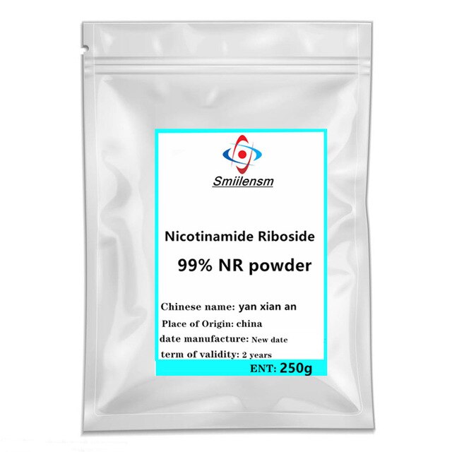 Hot sale high quality NR 99% Nicotinamide Riboside Powder Chloride Supplement body vitamin B6 absorption of protein free shippin