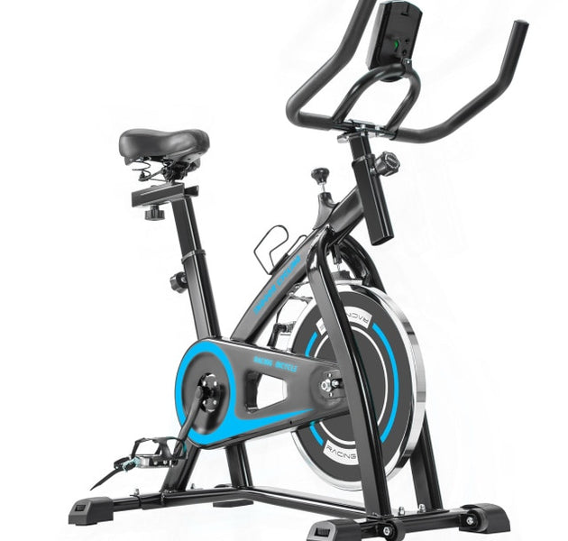 Indoor Exercise Bike with Adjustable Seat & Handlebars Cycling Spinning Bike for Home Cardio Workout Home Gym Free Shipping