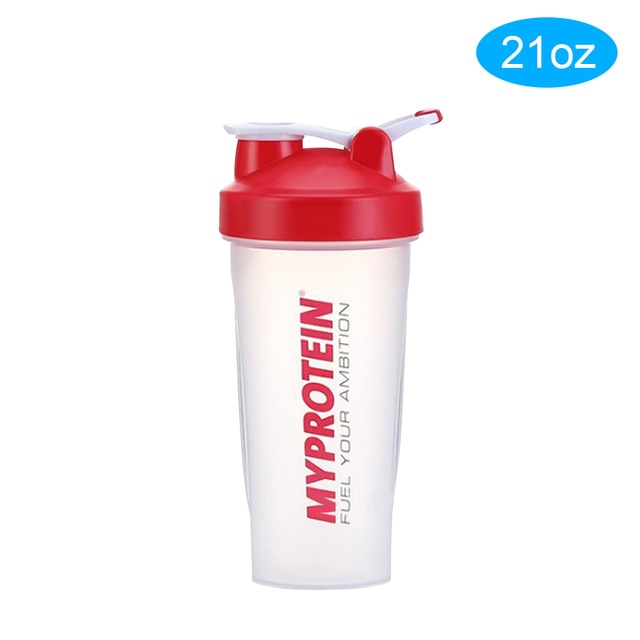 Shaker Bottle Fitness Sports Protein Mixer 21-ounce Leak Proof Sports Bottle Smoothies Bottles Supplements Shaker Bottle