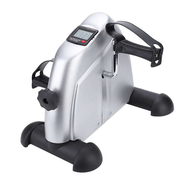Foot Hand Pedal Stepper Exercise System LCD Display Indoor Cycling Bike Stepper Treadmill Training Machine for Home Office Gym