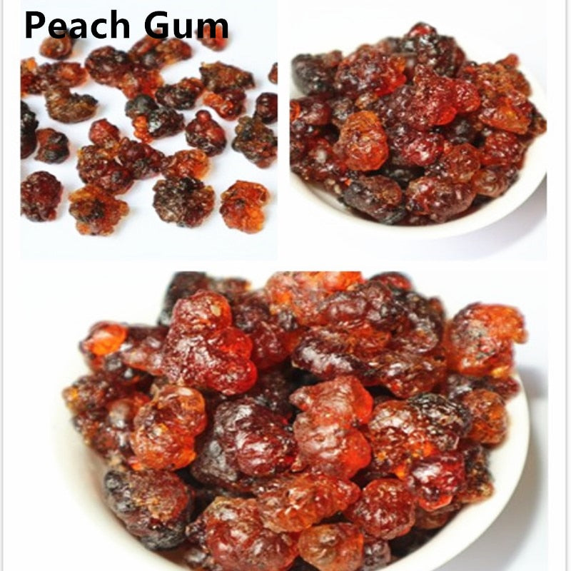 Wild Natural Resin Peach Gum Jelly Food Grade Festival Glitter Nutrition Supplement Body Gel Skin Whitening Protein Tao Jiao